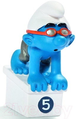 Фигурка коллекционная Schleich Гном Пловец / 20736 - фото
