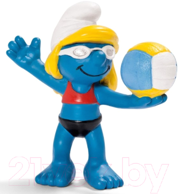 Фигурка коллекционная Schleich Гном Пляжная волейболистка / 20738 - фото