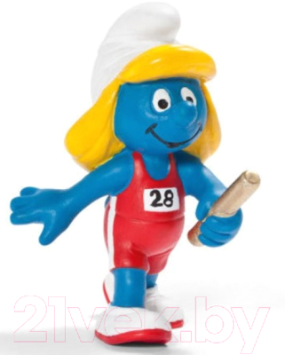 Фигурка коллекционная Schleich Гном Участница эстафеты / 20739 - фото