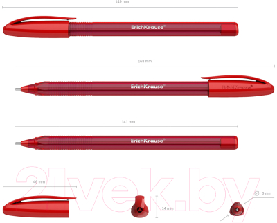 Ручка шариковая Erich Krause U-108 Classic Stick / 53741