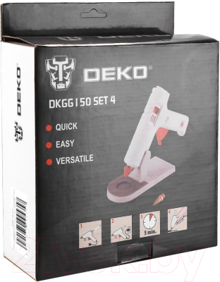 Клеевой пистолет Deko DKGG150 SET4 / 063-4974