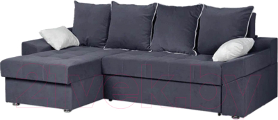 Диван Асмана Камертон-3 1.3x0.8 левый (Oskar Stone) - фото