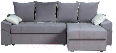 Диван Асмана Камертон-3 1.3x0.8 правый (Oskar Cloud)