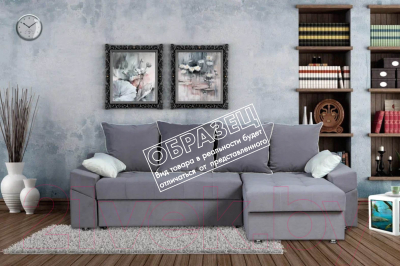 Диван Асмана Камертон-3 1.3x0.8 правый (Oskar Lilly)