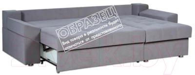 Диван Асмана Камертон-3 1.3x0.8 правый (Oskar Stone)