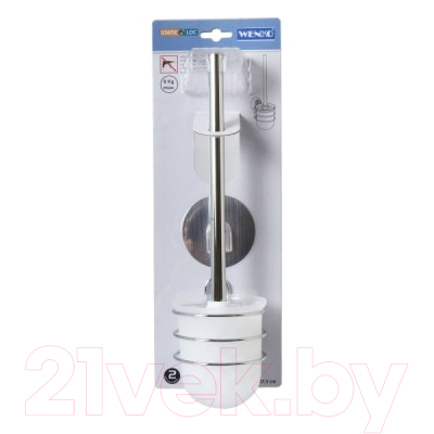 Ершик для унитаза Wenko Static-Loc 21569100C