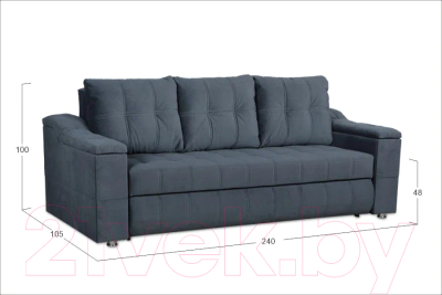 Диван Асмана Камертон-1 1.9 (Oskar Stone)