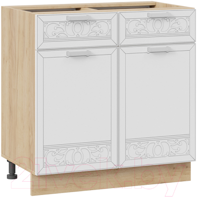 Шкаф-стол кухонный ТриЯ Долорес 1Н8Я1 - фото