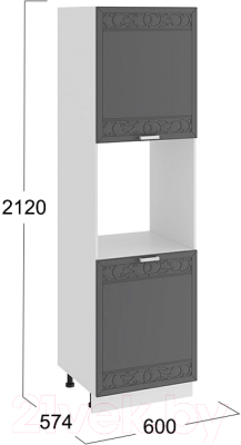 Шкаф-пенал кухонный ТриЯ Долорес 1П6