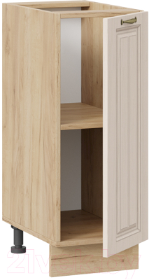 Шкаф-стол кухонный ТриЯ Лина 1Н3 (дуб крафт золотой/кремовый)