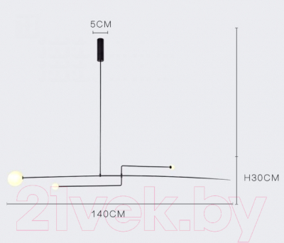 Люстра Imperiumloft LINES-06 / 140821-26