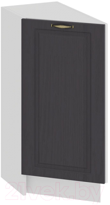 Шкаф-стол кухонный ТриЯ Лина 1Н3Т (белый/графит) - фото