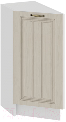 Шкаф-стол кухонный ТриЯ Лина 1Н3Т (белый/кремовый) - фото