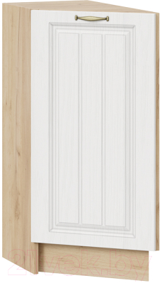 Шкаф-стол кухонный ТриЯ Лина 1Н3Т (дуб крафт золотой/белый) - фото