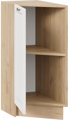 Шкаф-стол кухонный ТриЯ Лина 1Н3Т (дуб крафт золотой/белый)