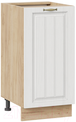 Шкаф-стол кухонный ТриЯ Лина 1Н4 (дуб крафт золотой/белый) - фото