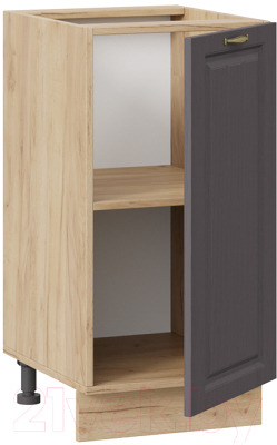 Шкаф-стол кухонный ТриЯ Лина 1Н4 (дуб крафт золотой/графит)