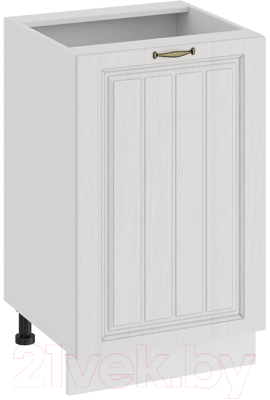 Шкаф-стол кухонный ТриЯ Лина 1Н5 (белый) - фото