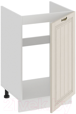 Шкаф под мойку ТриЯ Лина 1Н5М (белый/кремовый)