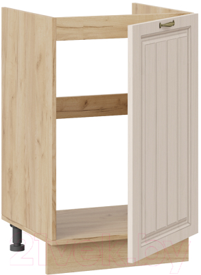 Шкаф под мойку ТриЯ Лина 1Н5М (дуб крафт золотой/кремовый)