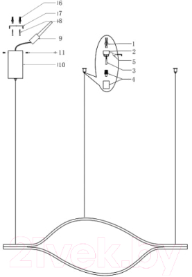 Потолочный светильник Imperiumloft 1493221-49 / 149481-49