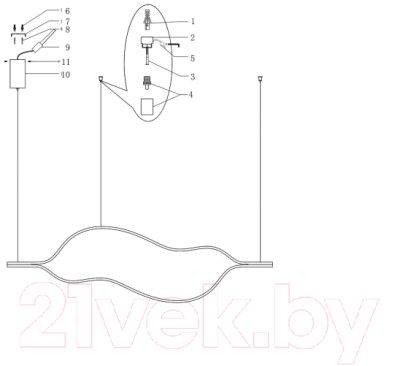 Потолочный светильник Imperiumloft 1493221-49 / 177933-49