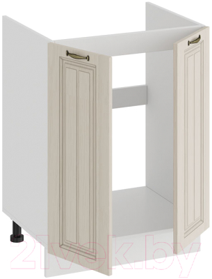 Шкаф под мойку ТриЯ Лина 1Н6М (белый/кремовый)