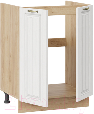 Шкаф под мойку ТриЯ Лина 1Н6М (дуб крафт золотой/белый)