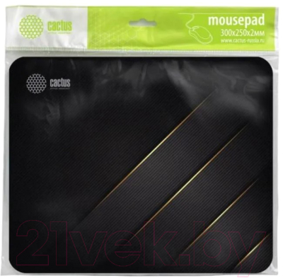 Коврик для мыши Cactus Gold Geometry / CS-MP-P04M