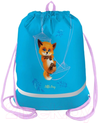 Мешок для обуви Berlingo Little foxy / MS1052 - фото