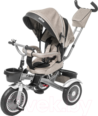 Трехколесный велосипед с ручкой NINO Lux - фото