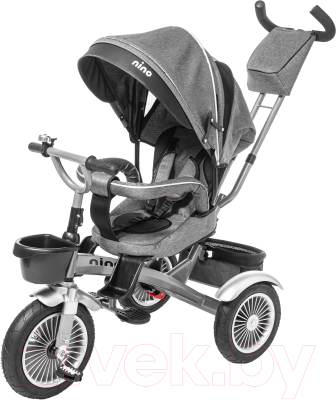 Трехколесный велосипед с ручкой NINO Lux - фото