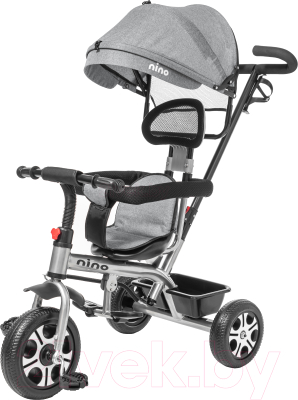 Трехколесный велосипед с ручкой NINO Classic - фото