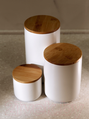 Набор емкостей для хранения No Brand CD005КБ (белый)