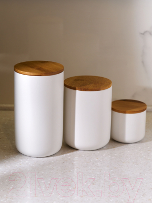 Набор емкостей для хранения No Brand CD005КБ (белый)