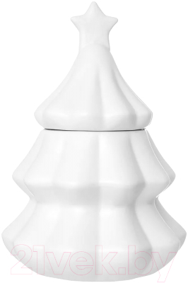 Емкость для хранения Elan Gallery Новогодняя елка / 950169 - фото