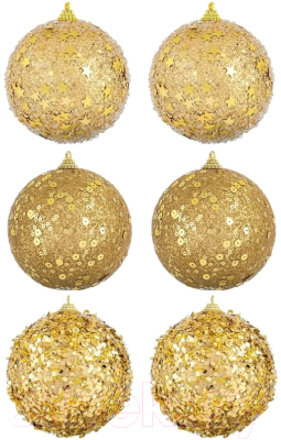 Набор шаров новогодних Elan Gallery 970064 - фото