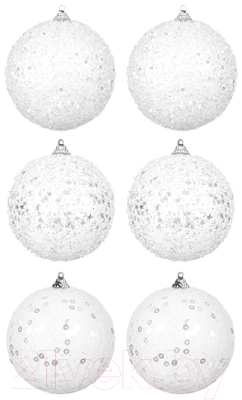 Набор шаров новогодних Elan Gallery 970076 - фото