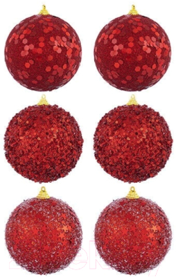 Набор шаров новогодних Elan Gallery 970080 - фото