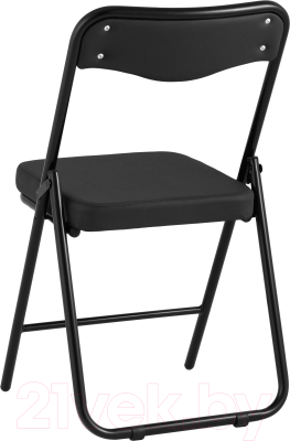 Стул офисный Stool Group Джонни (экокожа черный/черный матовый)