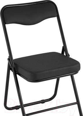 Стул офисный Stool Group Джонни (экокожа черный/черный матовый)