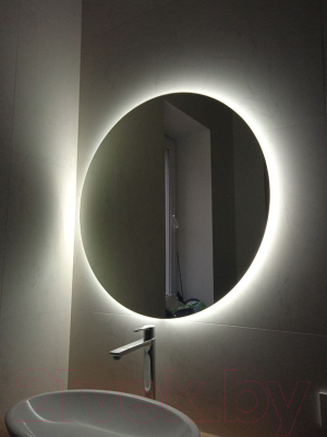 Зеркало Пекам Ring Fly 100x100 / ringFly-100x100 (с подсветкой)