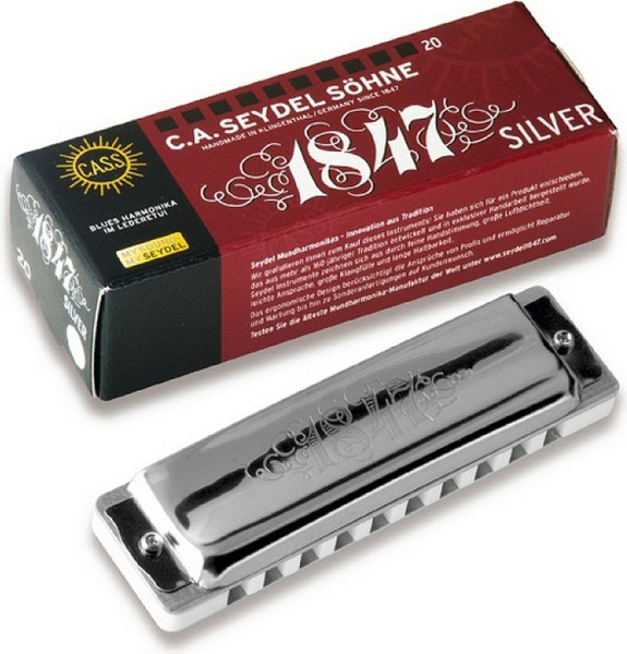 Губная гармошка Seydel Sohne 1847 Silver G / 16301G