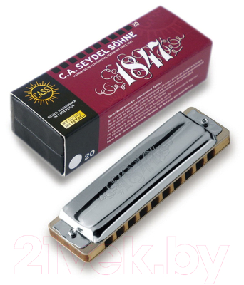 Губная гармошка Seydel Sohne 1847 Classic Bb / 16201BB