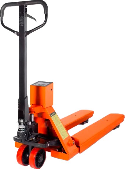 Тележка гидравлическая TOR 2500кг 1150мм CBY-CW2 / 1182511 (N) с весами - фото