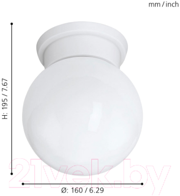 Потолочный светильник Eglo Durelo 94973