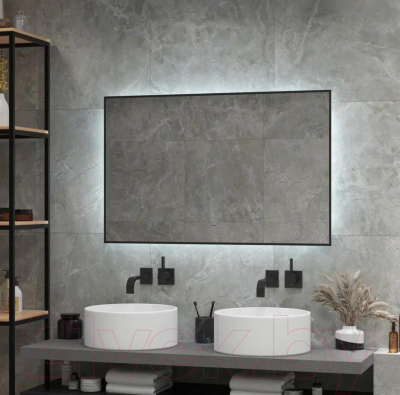 Зеркало Континент Amer Led 100x70