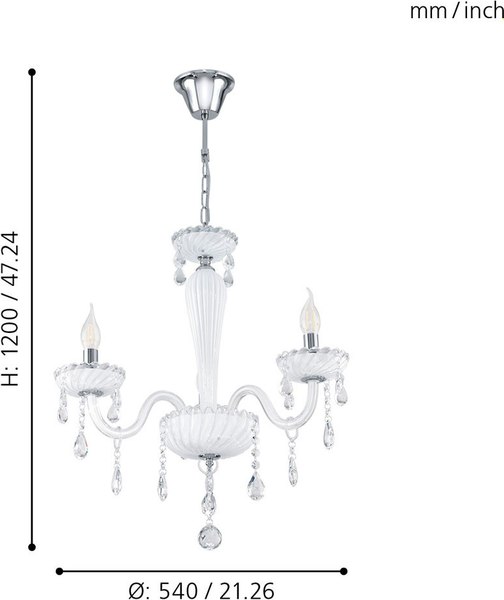 Потолочный светильник Eglo Carpento 39112