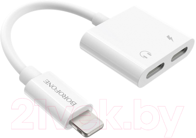 Сплиттер Borofone BV11 Lightning - Lightning - фото