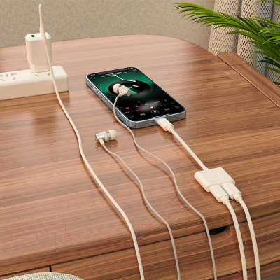 Сплиттер Borofone BV11 Lightning - Lightning